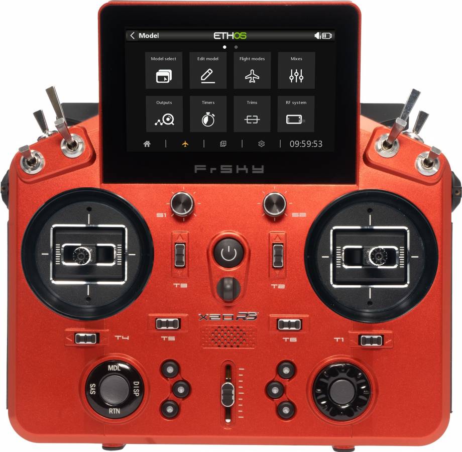 FrSky Tandem X20 RS Radio 900MHz/2.4GHz Dual Band Transmitter - Red