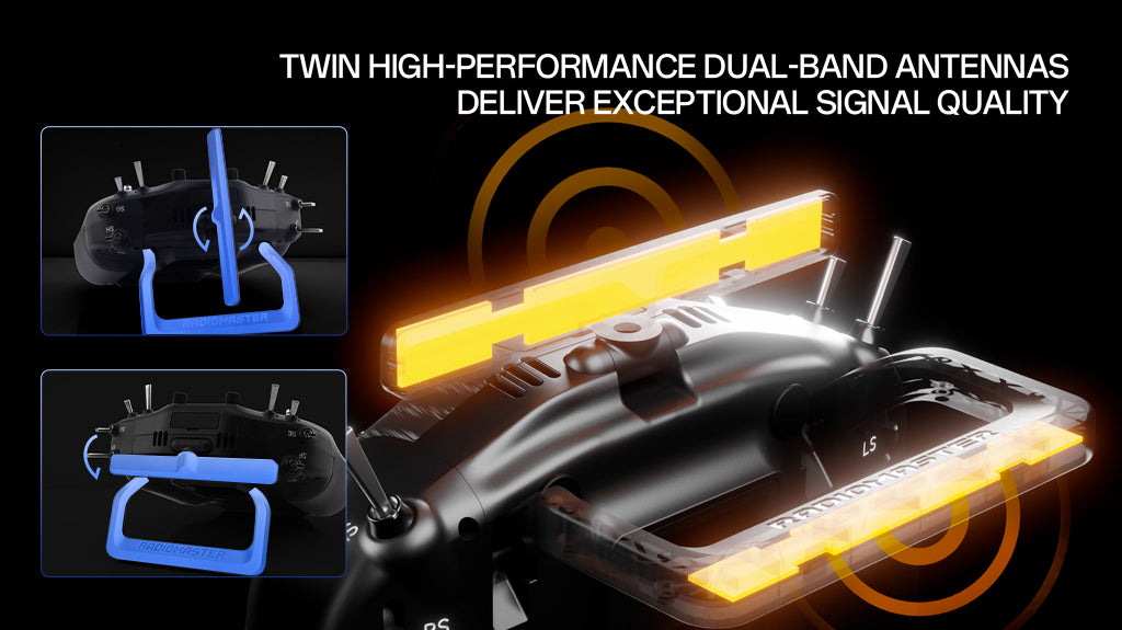 RadioMaster TX16S MK3 Max Radio Controller - Blue