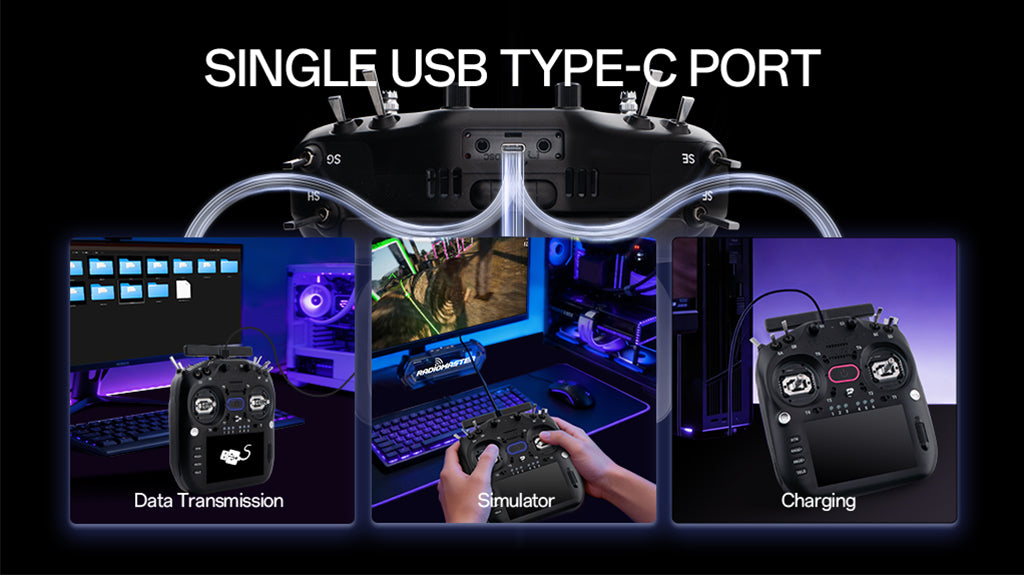 RadioMaster TX16S MK3 Max Radio Controller - Blue