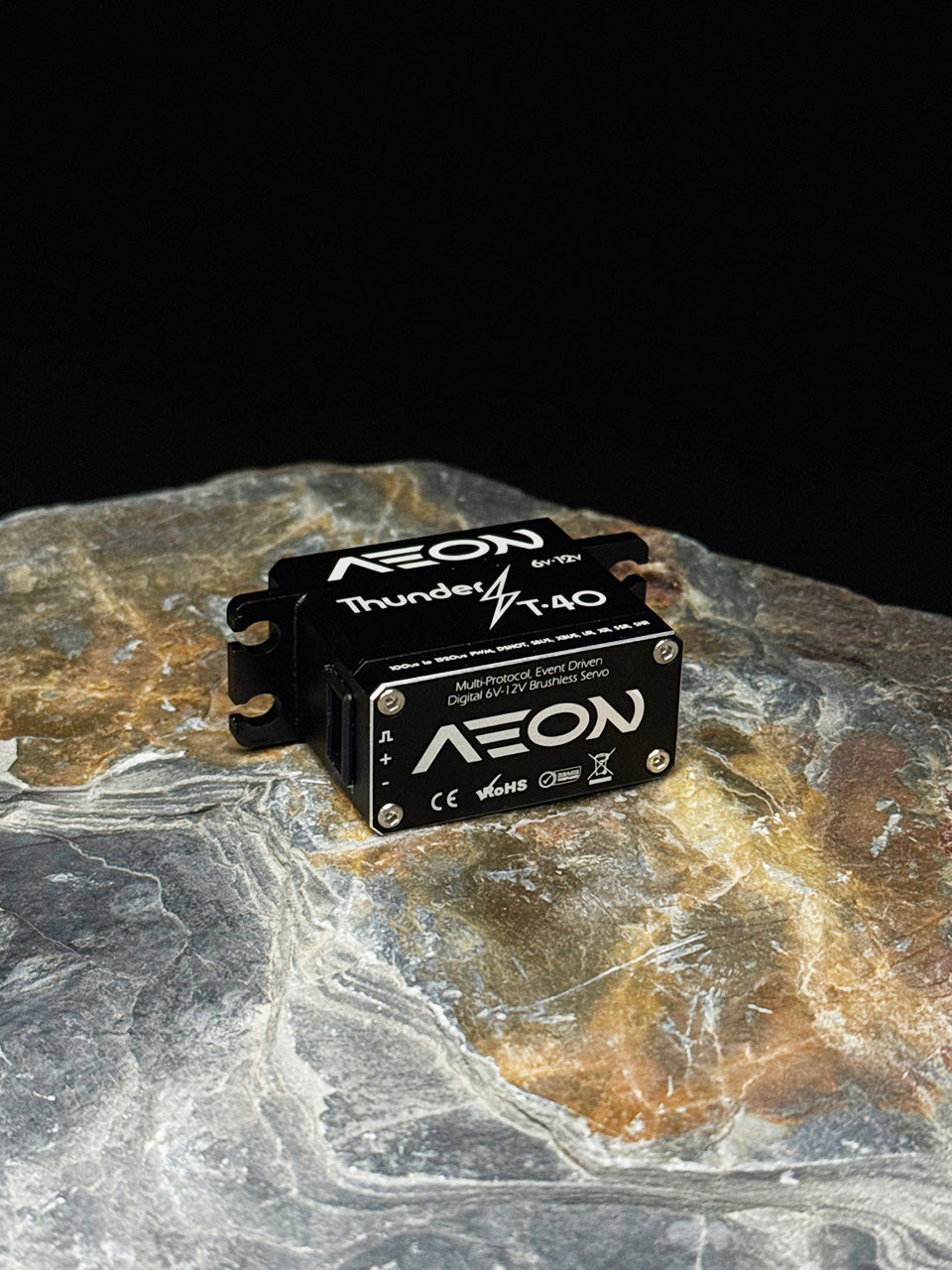 Aeon RC Thunder T-40 Brushless, Multi-Protocol, Event-Driven 6v-12V programmable servo