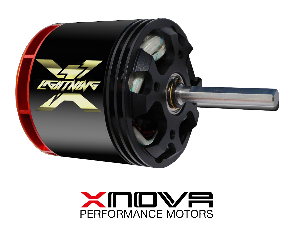 Xnova Lightning 4025-670KV Brushless Motor with 6mm Shaft (Shaft B)