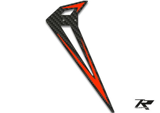 Fusion tail fin Tron 7.0 orange