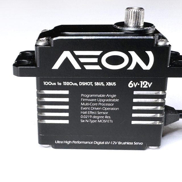 Aeon RC AUHT-S01 Brushless, Multi-Protocol, Event-Driven 12V Programmable Servo