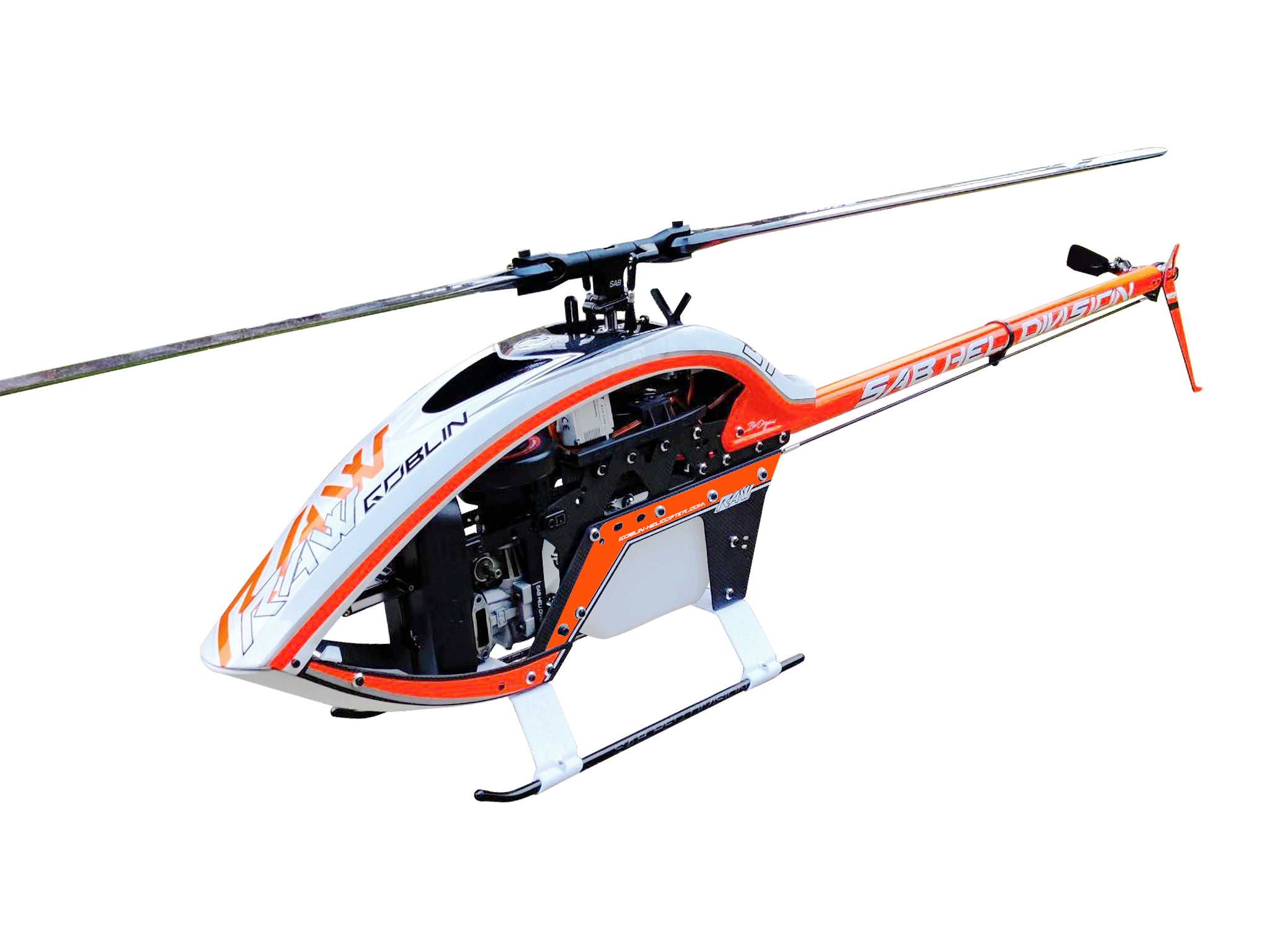 Goblin RAW Nitro 700 (White/Orange)