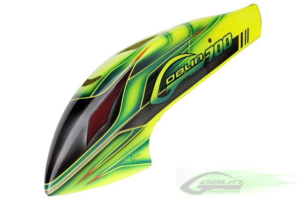 Canomod Furious Type III Airbrush Canopy - Goblin 700