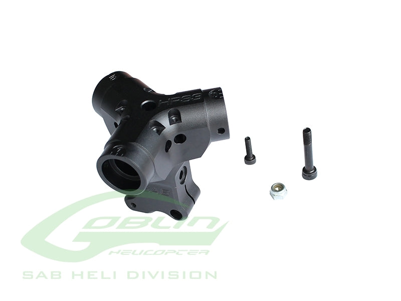 Aluminum HPS3 Center Hub Black Matte - Goblin Urukay/630/700/770