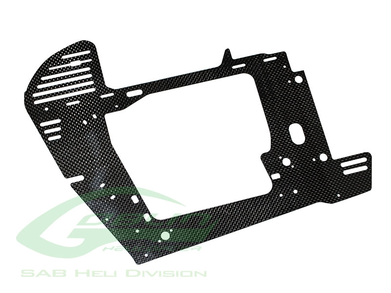 Carbon Fiber Main Frame - Black Nitro