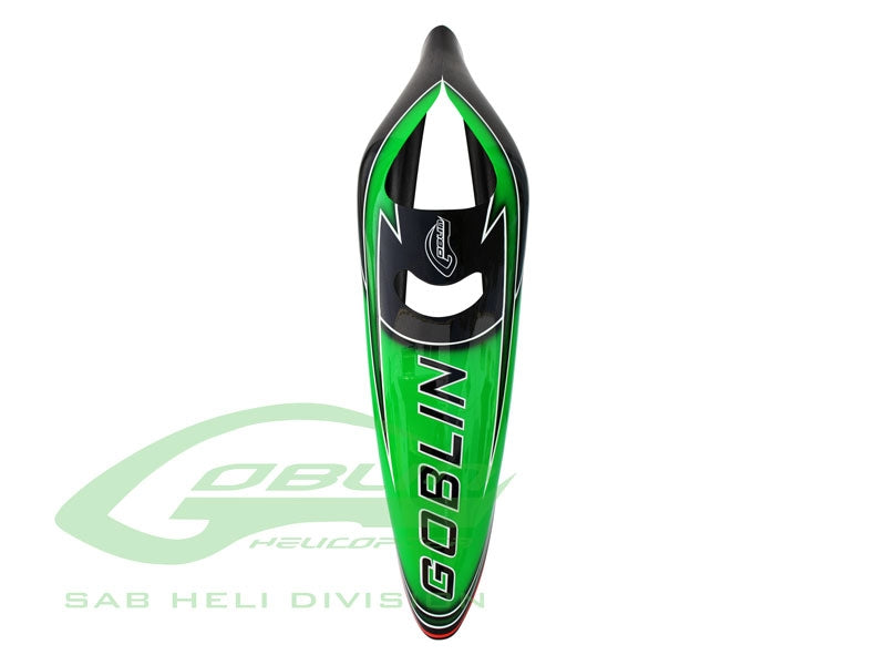 Canomod Airbrush Canopy Green/Carbon - Goblin Black Thunder 700