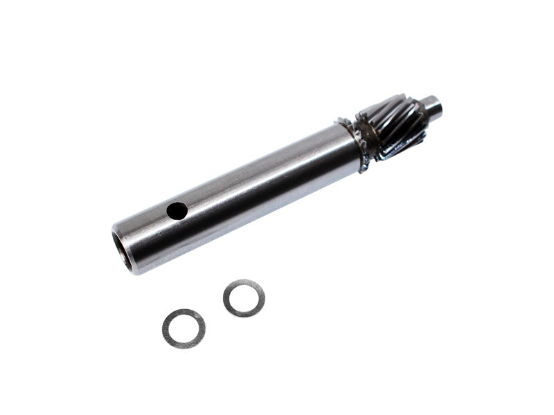 Steel Pinion Output Shaft - Raw 700 Nitro/Piuma