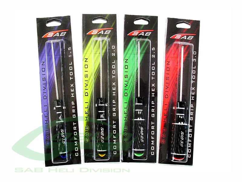 SAB Comfort Grip Hex Tool 3.0mm