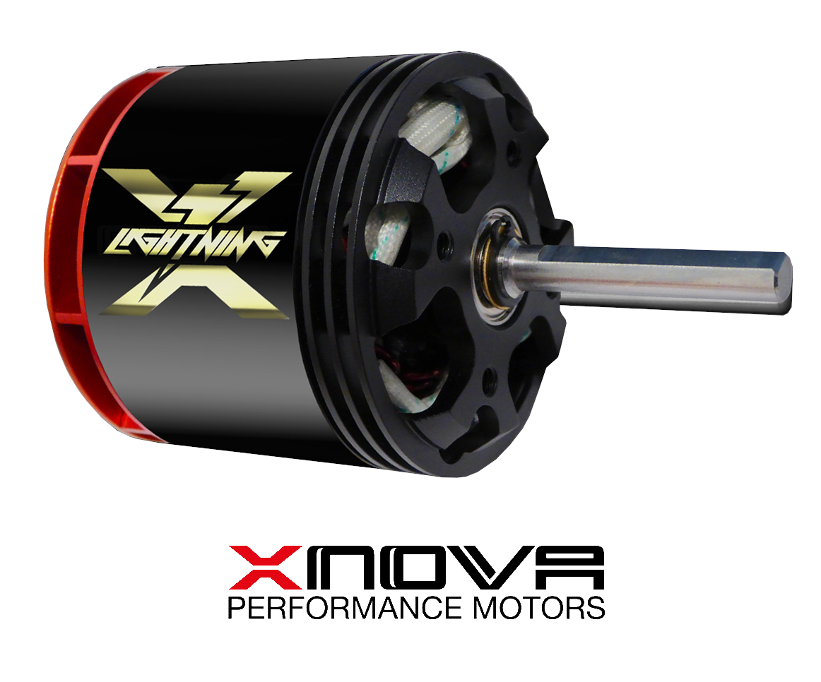 Xnova Lightning 4020-1200KV Brushless Motor with 6mm Shaft (Shaft B)
