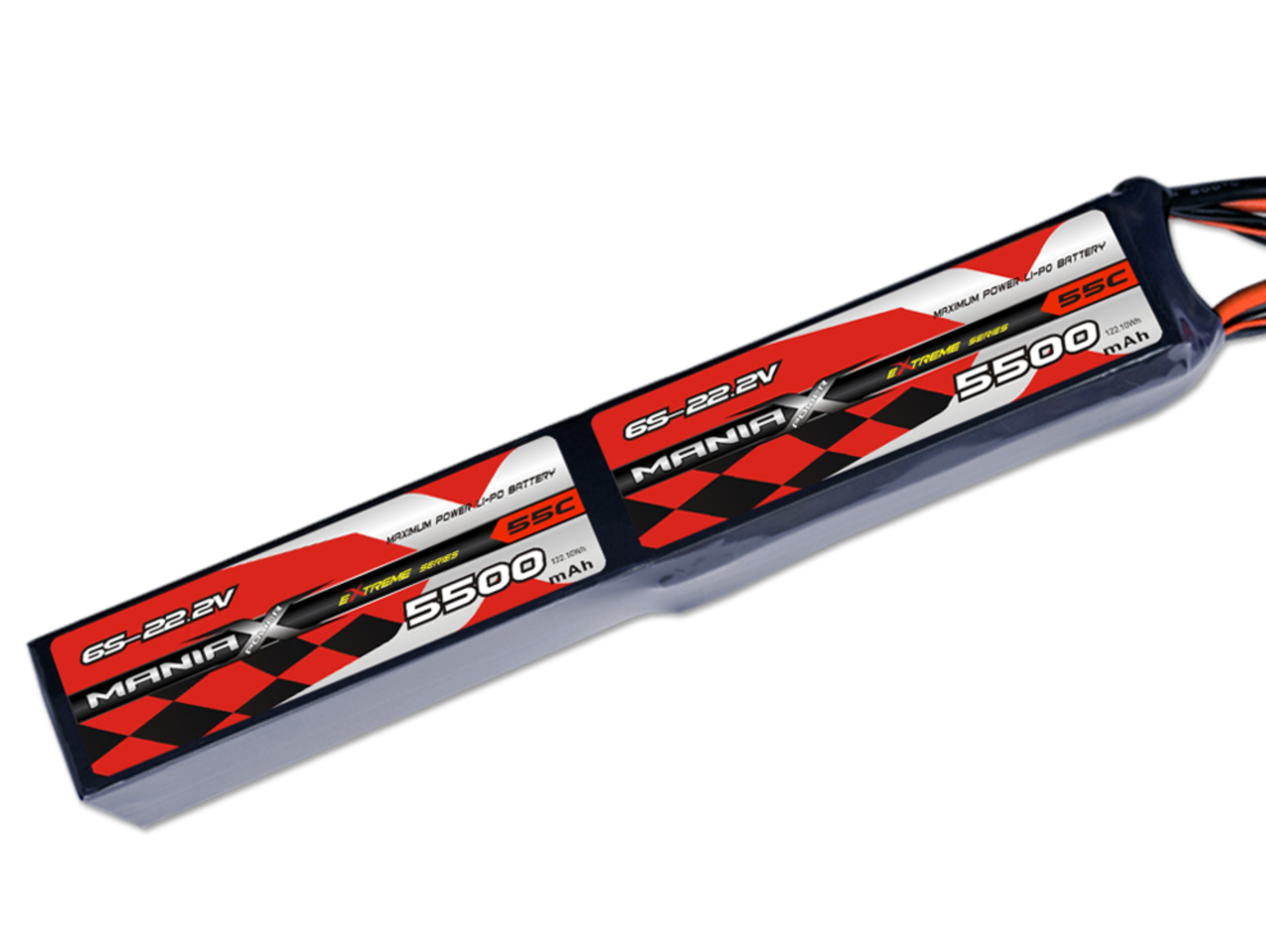 ManiaX 12s 5500 mAH 55c Stick Pack