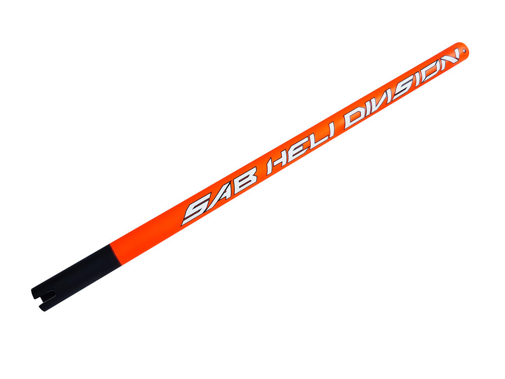 25mm Aluminum Tail Boom Orange - Raw 500