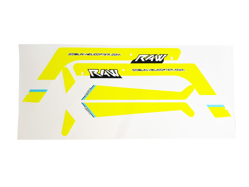 Raw File Sticker Sticker Set Yellow - Raw 500