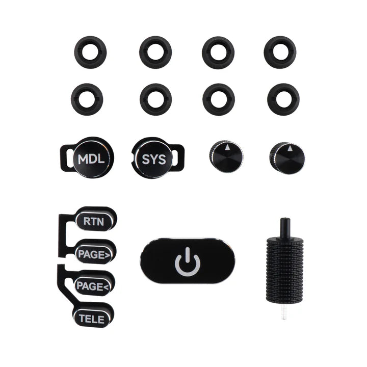 TX16S MK3 CNC Anodized Aluminium Switch Set - Black