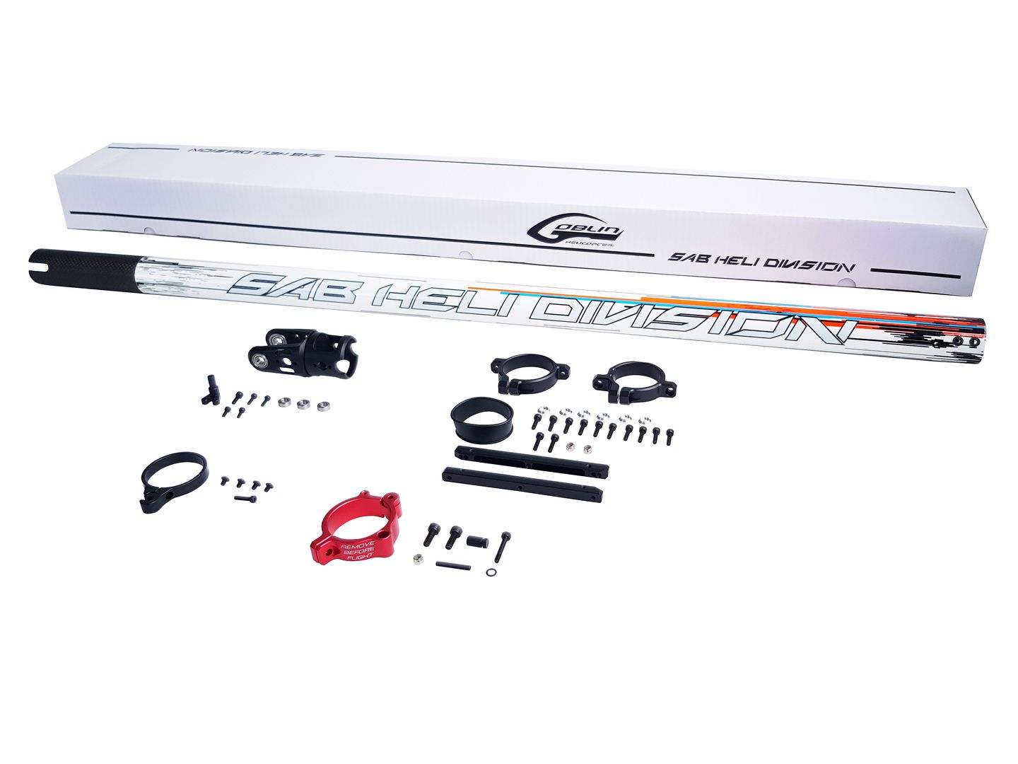 ilGoblin Piuma Carbon Rounded Tail Boom Conversion Kit