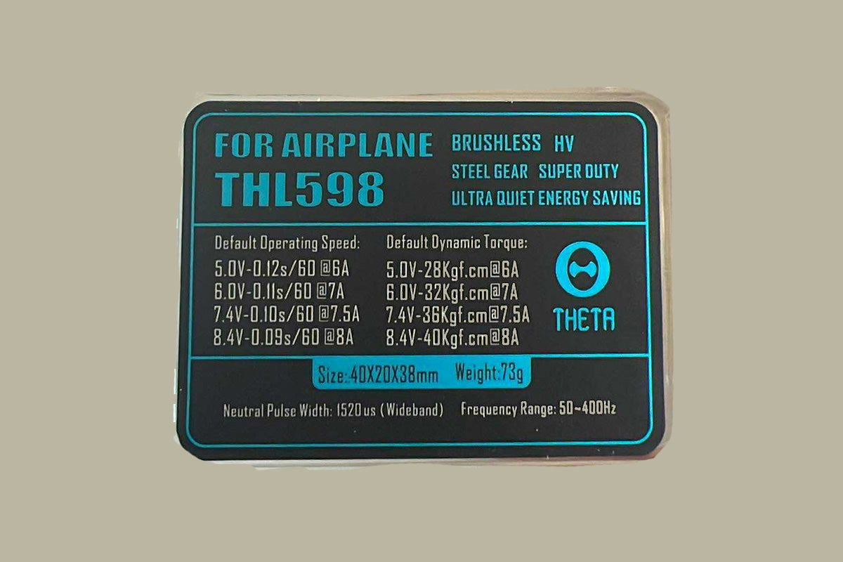 THETA THL598 Standard Brushless Servo