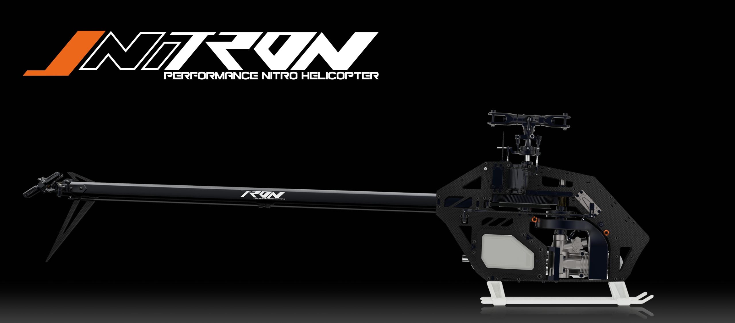 Nitron 90 Helicopter Kit Neon Orange / Black