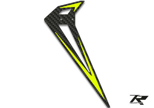 Fusion tail fin Tron 7.0 yellow