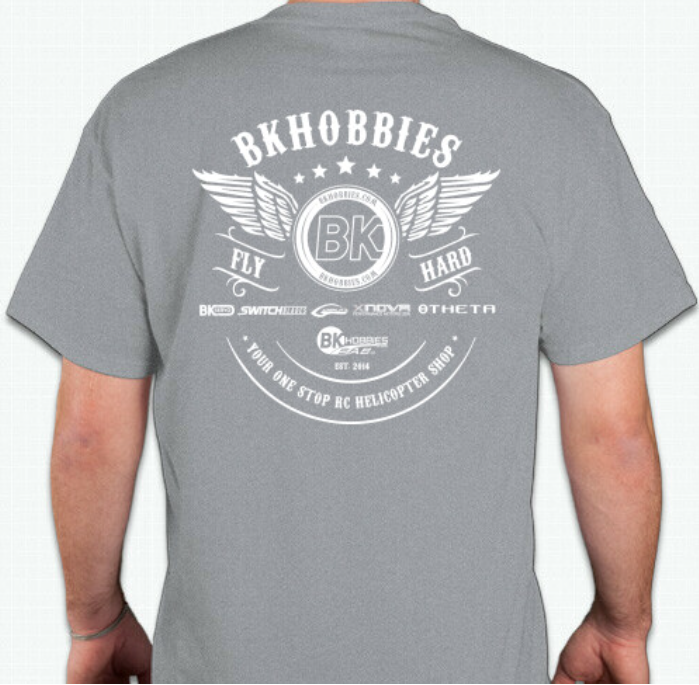 BK Hobbies Vintage T-Shirt (Gravel)