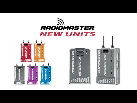 RADIO MASTER NEXUS 受信機 NEXUS-XR Control System Integrated 2.4GHz ExpressLRS Receiver