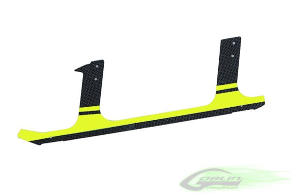Carbon Fiber Landing Gear (Yellow) - Goblin 700