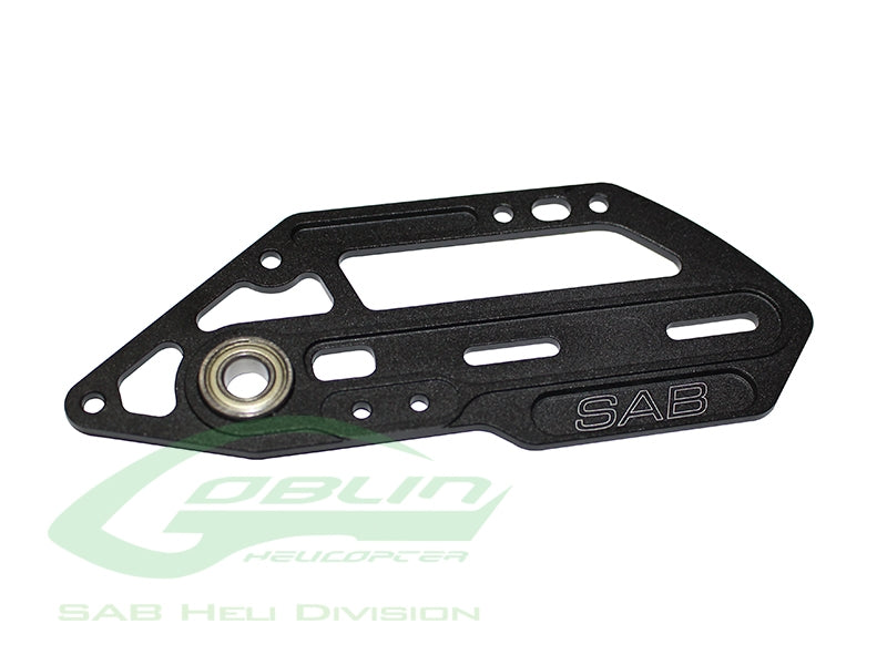 Aluminum Tail Side Plate Black Matte