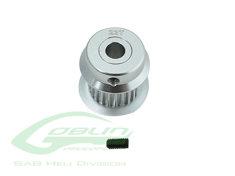 Aluminum Motor Pulley 23T - Goblin 380/420