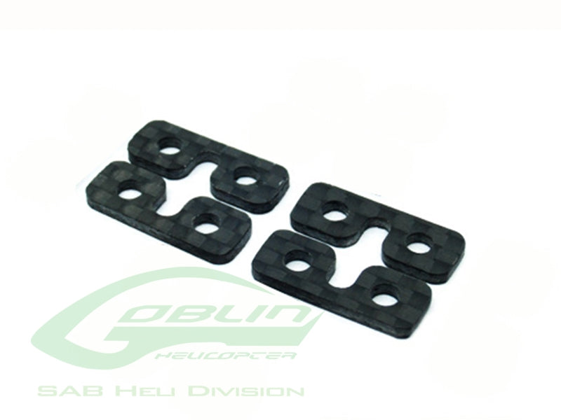 Carbon Fiber Tail Servo Support - Goblin 380/420/Raw 500