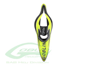 Canomod Airbrush Canopy Yellow/Carbon - Goblin 500 Sport