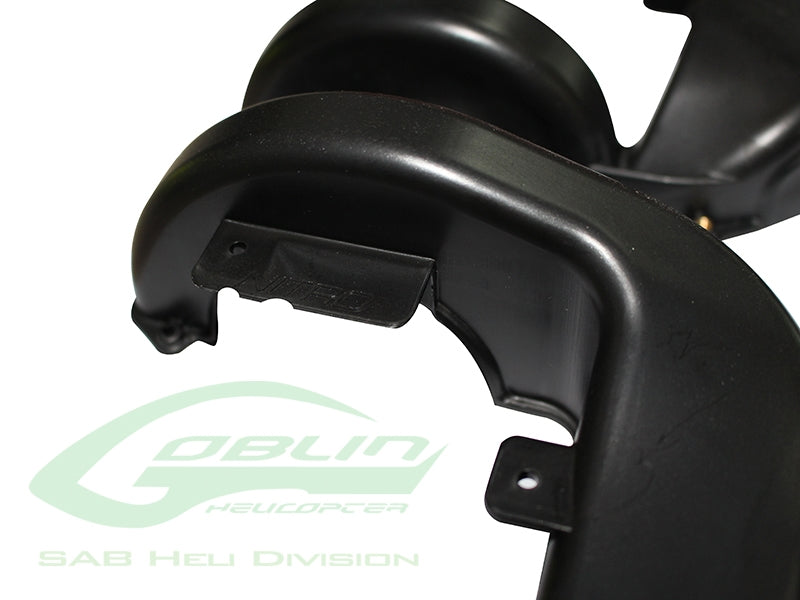 Plastic Fan Case Set - Goblin Black Nitro