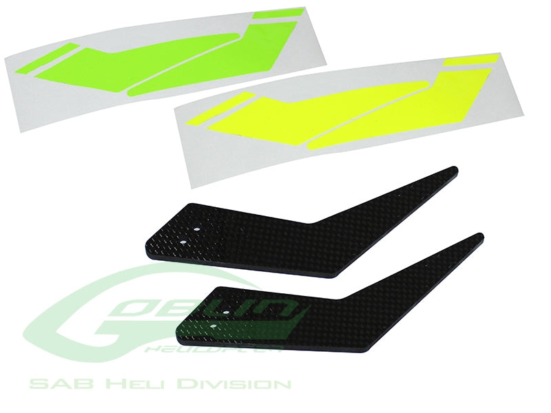 Carbon Fiber Landing Gear - Goblin Black Thunder