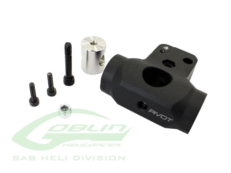 Aluminum Center Hub Black Matte - Goblin Comet - Goblin Comet