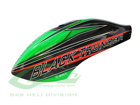 Canomod Airbrush Canopy Green/Carbon - Goblin Black Thunder 700
