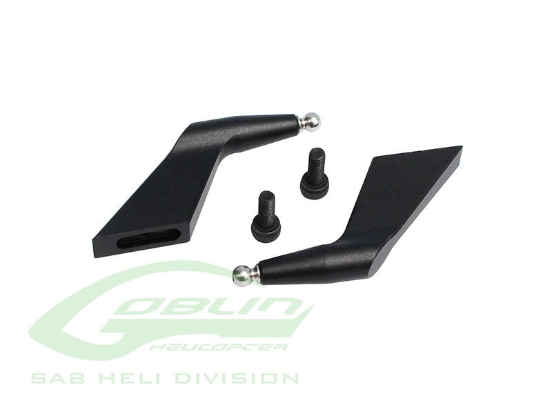 Aluminum Blade Grip Arm Black Matte HF3C