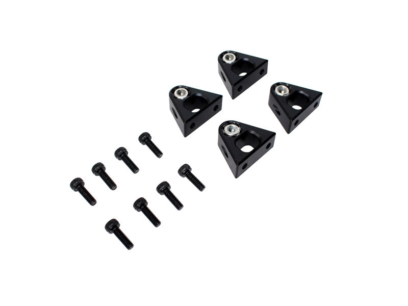 Aluminum Landing Gear Mounts - Raw Nitro/Raw 580/Piuma