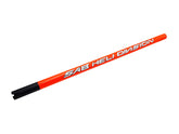 White/Orange Carbon Fiber Tail Boom - Raw 700 Nitro / Piuma