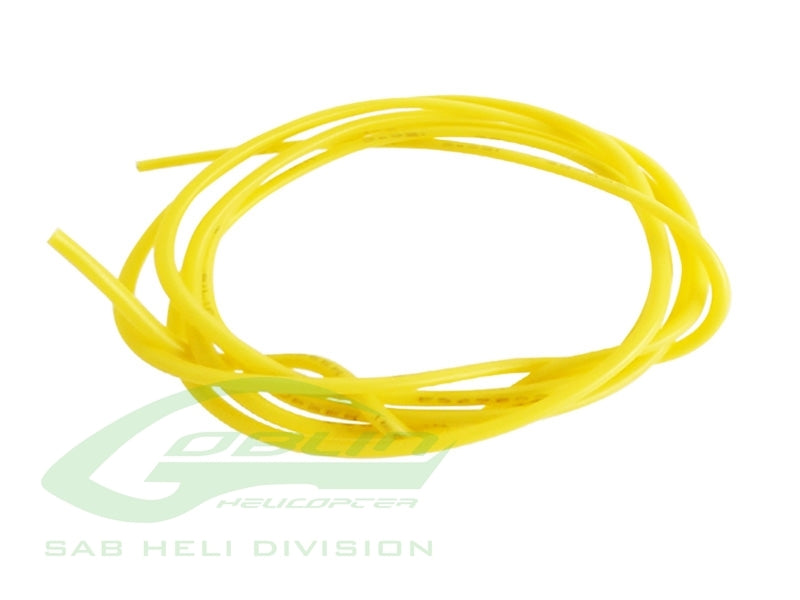 30AWG OD=1 Yellow Silicone - Fireball