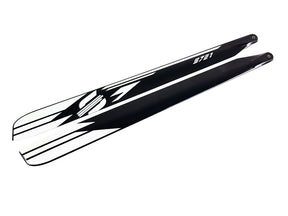 SAB 721mm S Line Carbon Fiber Main Blade Set