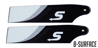 60mm Blemished Surface Carbon Fiber Tail Blades