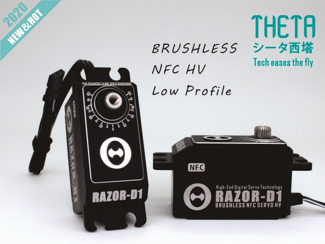 THETA Razor-D1 NFC HV Low Profile Brushless Servo