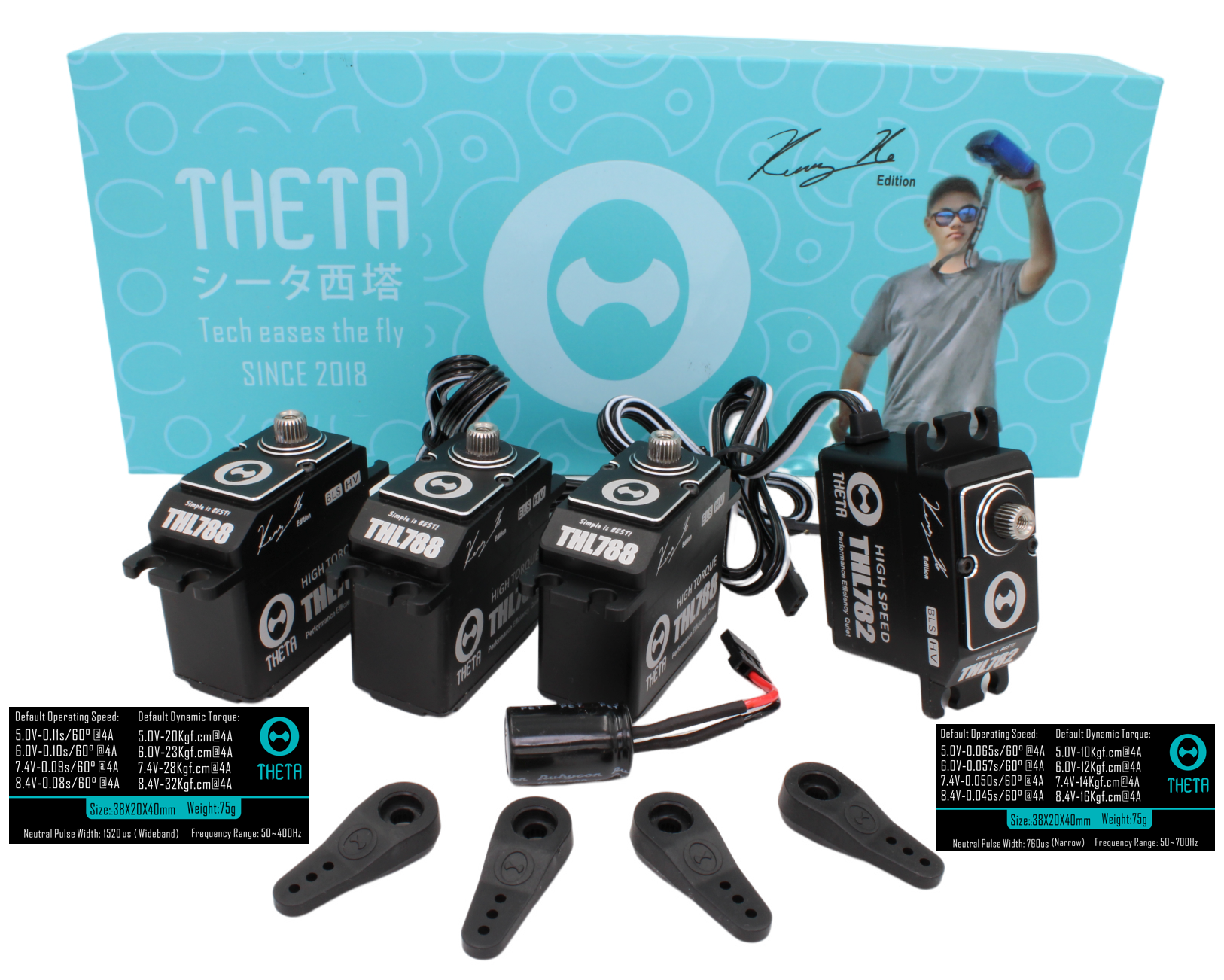 Theta Kenny Ko Edition Servo Set